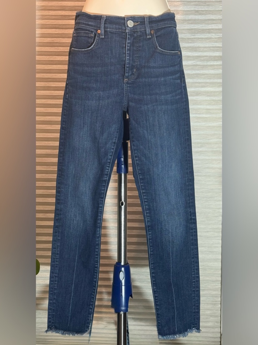 LOFT Women's Dark Blue Contemporary Skinny Jeans